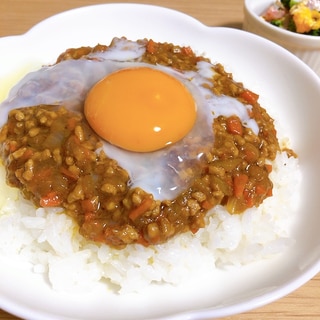 レンチンで楽チン♪キーマカレー★*。